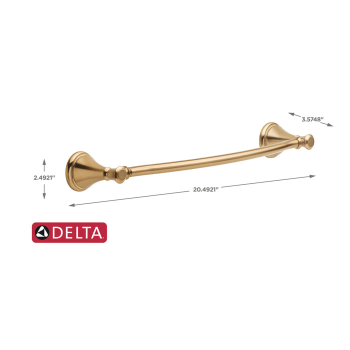 Delta Cassidy™ 5 Piece Bathroom Hardware Set & Reviews Wayfair